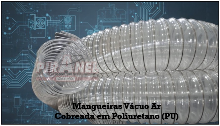 Mangueiras Vácuo Ar Cobreada em Poliuretano (PU)