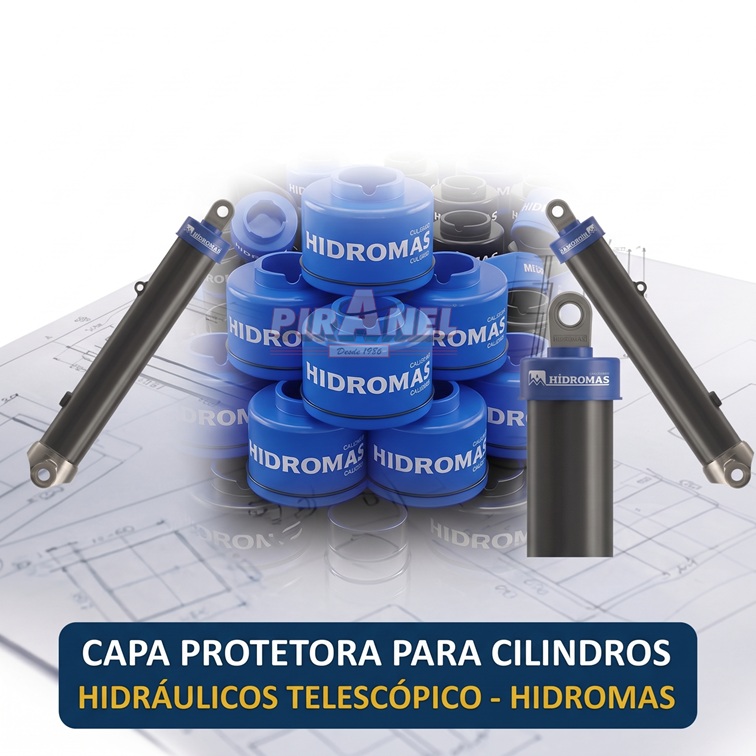 Capa Protetora de Cilindro Telescópio Hidromas